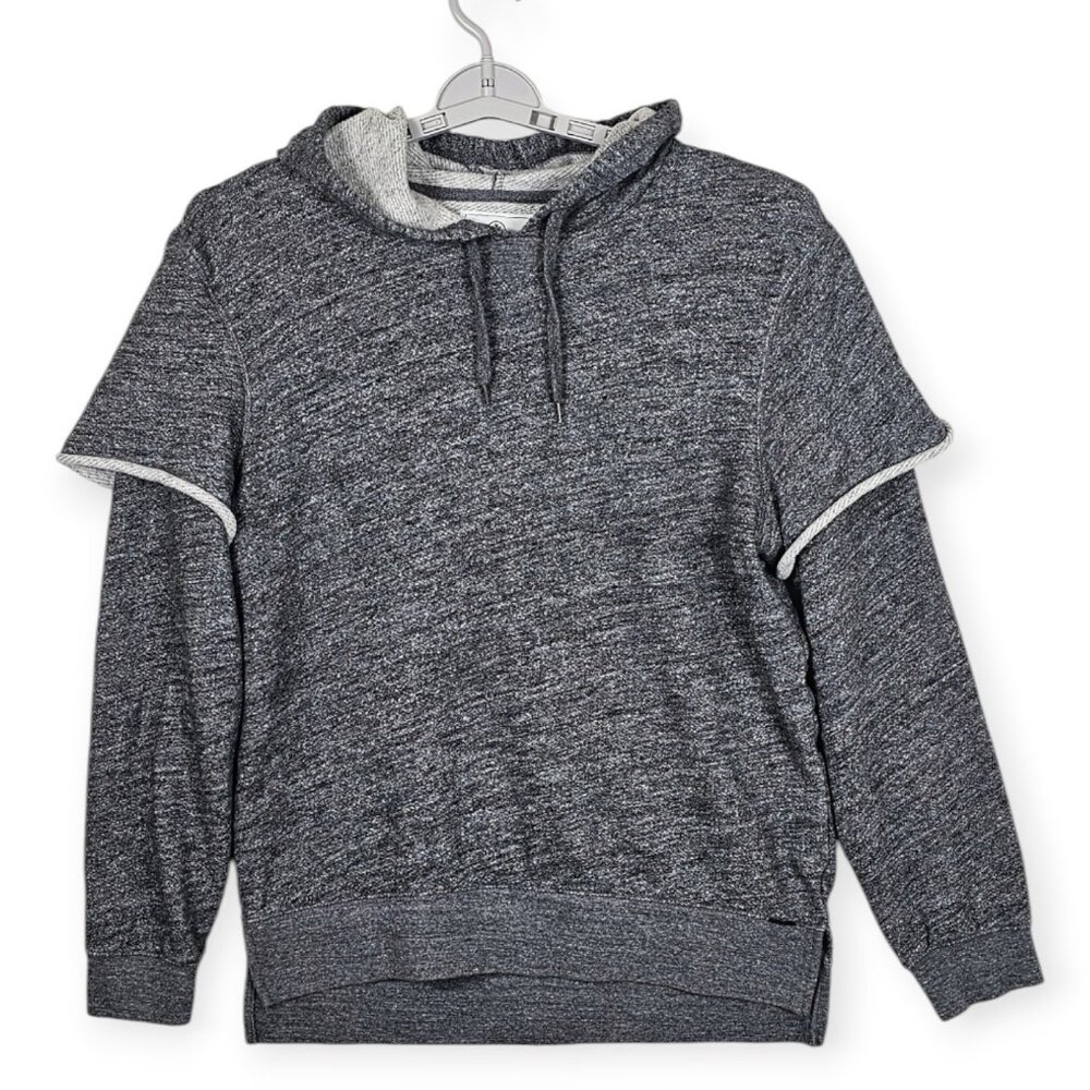 On The Byas Double Layered Hoodie - Men's Medium - Heather Gray
